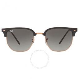 New Clubmaster Grey Gradient Square Unisex Sunglasses