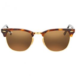 Clubmaster Fleck Brown Classic B-15 Square Unisex Sunglasses