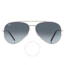 New Aviator Blue Gradient Pilot Unisex Sunglasses