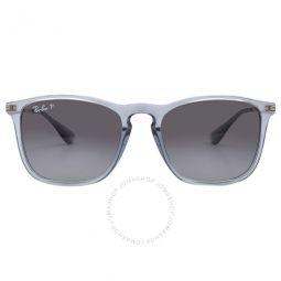 Chris Grey Gradient Square Mens Sunglasses