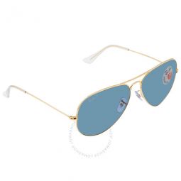 Polarized Blue Aviator Sunglasses