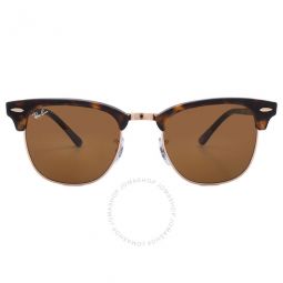 Clubmaster Classic Brown Classic B-15 Square Unisex Sunglasses
