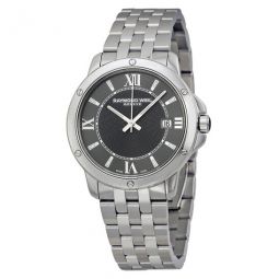 Tango Gray Dial Stainless Steel Mens Watch