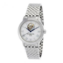 Maestro Automatic White Dial Mens Watch