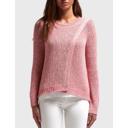 Crossover Knit SWEATER - PINK