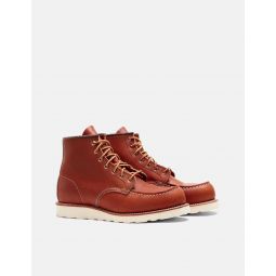 Heritage Work 6 Moc Toe Boots - Tan