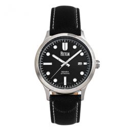 Henry Automatic Black Dial Mens Watch