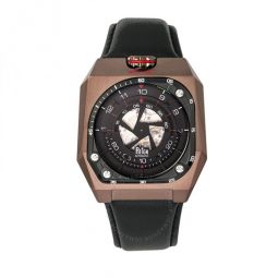 Asher Automatic Black Dial Mens Watch
