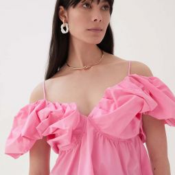 Lucia Blouse - Organic Cotton Pink