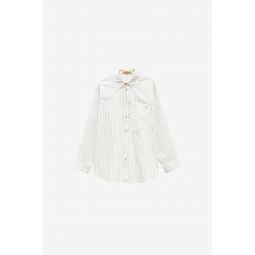 Caprice Cotton Blend Shirt - Stripe