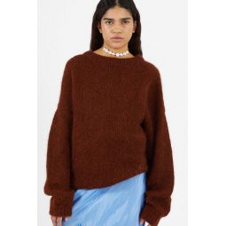 Toni Alpaca Blend Sweater - Brown