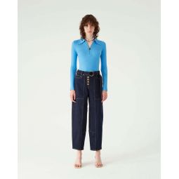 Dalia Organic Cotton Jeans - Indigo Denim