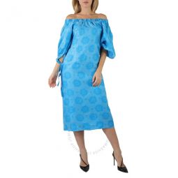 Rejina Ladies Pyo Ellis Floral-print Bandeau Midi Dress, Brand Size 40 (US Size 6)