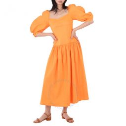 Ladies Orange Louisa Dress, Brand Size 38 (US Size 4)