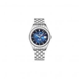 Men's Heritage Stainless Steel Blue Dial Watch