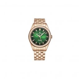 Men's Heritage Stainless Steel Green Dial Watch