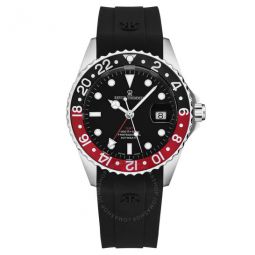 GMT Diver Automatic Black Dial Mens Watch