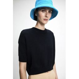 Pattie Sweater Top - Black