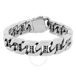 Stainless Steel Men's Link Bracelet