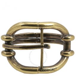 Ladies Antique Gold Tone Buckle Bracelet, Size Small
