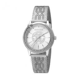 Fashion Watch Quartz Silver Dial Ladies Watch