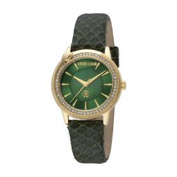 Fashion Watch Quartz Green Dial Ladies Watch