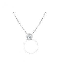 Diamonds by the Inch 18K White Gold Solitaire Necklace -