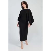 Dreamer Cape Sleeve Dress - Black