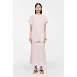 Flora Knitted Skirt - Pink Melange