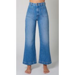 Sailor Recycled Jeans - Azure Blue