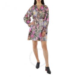Ladies Multicolored Printed Shelton Dress, Brand Size 36 (US Size 2)