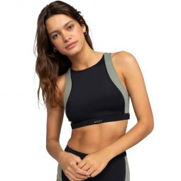 Roxy Pro Wave Crop Bikini Top - Womens