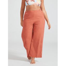 New Chance High-Waisted Pull-On Pants