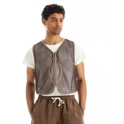 Trapper Vest Mesh - Brown