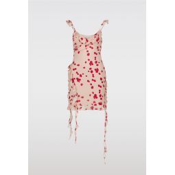 Saemdi Chiffon Dress - Nude Rose
