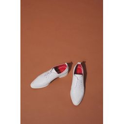SILENCIO ETHICAL LEATHER SHOE - OYSTER