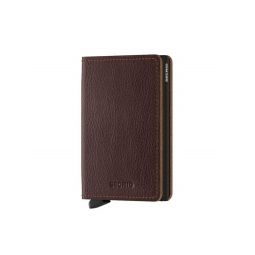 Slim Wallet - Veg Espresso Brown