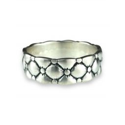 QUILT RING - Silver