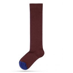 Calf-High Socks - Brown