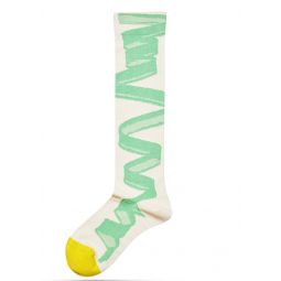 Pattern Calf-High Socks
