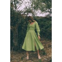 Siz Springy Dress - Lime Green