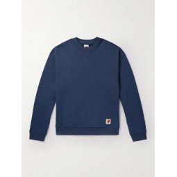 Logo-Appliqued Organic Cotton-Jersey Sweatshirt