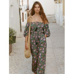 Village Jumpsuit - Forest