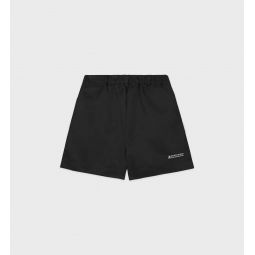 SPORTY + RICH Good Health Nylon Shorts - Black/White
