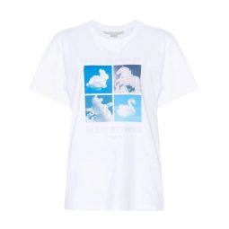 Animal Clouds Print T-Shirt