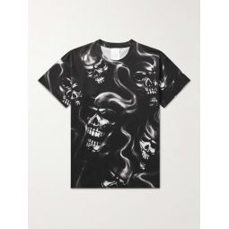 Alko Skull Printed Organic Cotton-Jersey T-Shirt