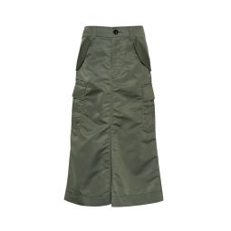 Nylon Twill Skirt