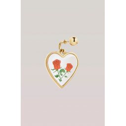 SafSafu Cross My Heart Earring