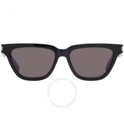 Dark Grey Smoke Cat Eye Ladies Sunglasses