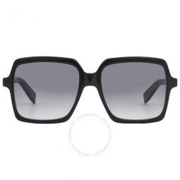 Grey Gradient Square Ladies Sunglasses